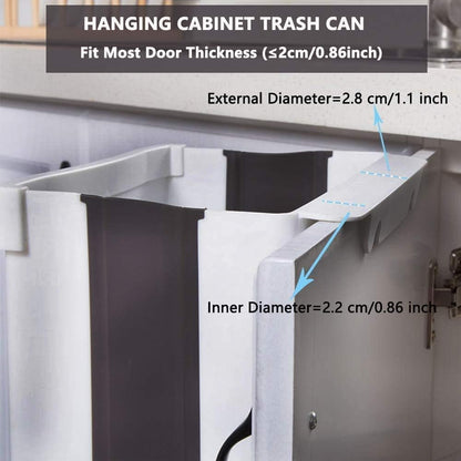 Dobshow™ Foldable Wall-Hanging Trash Bin