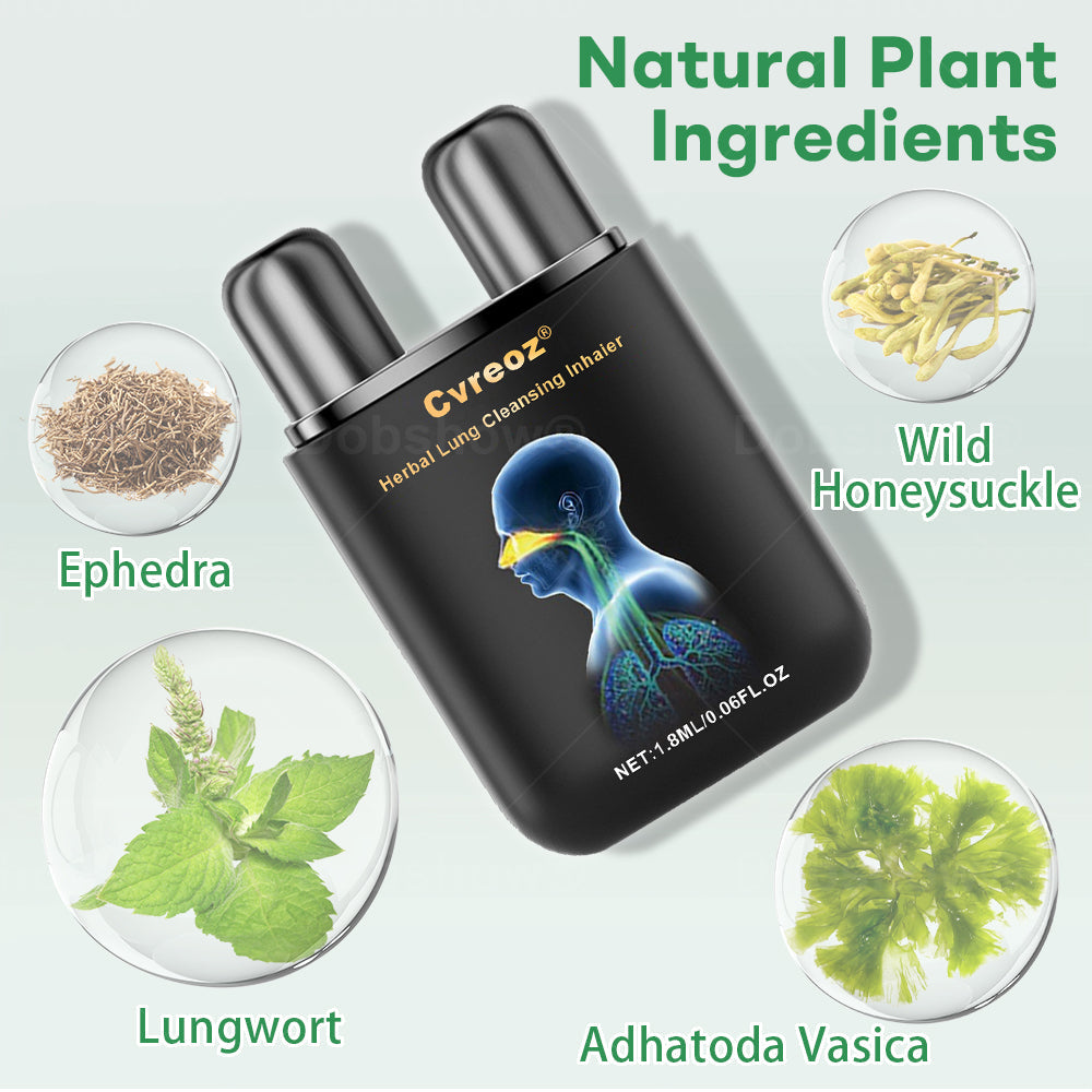✅Official Store| 𝐂𝐯𝐫𝐞𝐨𝐳® 𝐇𝐞𝐫𝐛𝐚𝐥 𝐋𝐮𝐧𝐠 𝐂𝐥𝐞𝐚𝐧𝐬𝐢𝐧𝐠 𝐈𝐧𝐡𝐚𝐢𝐞𝐫(🫁Cough, wheezing, shortness of breath, sputum, stuffy nose, bronchitis, bronchitis, allergy symptoms, lung discomfort💝)