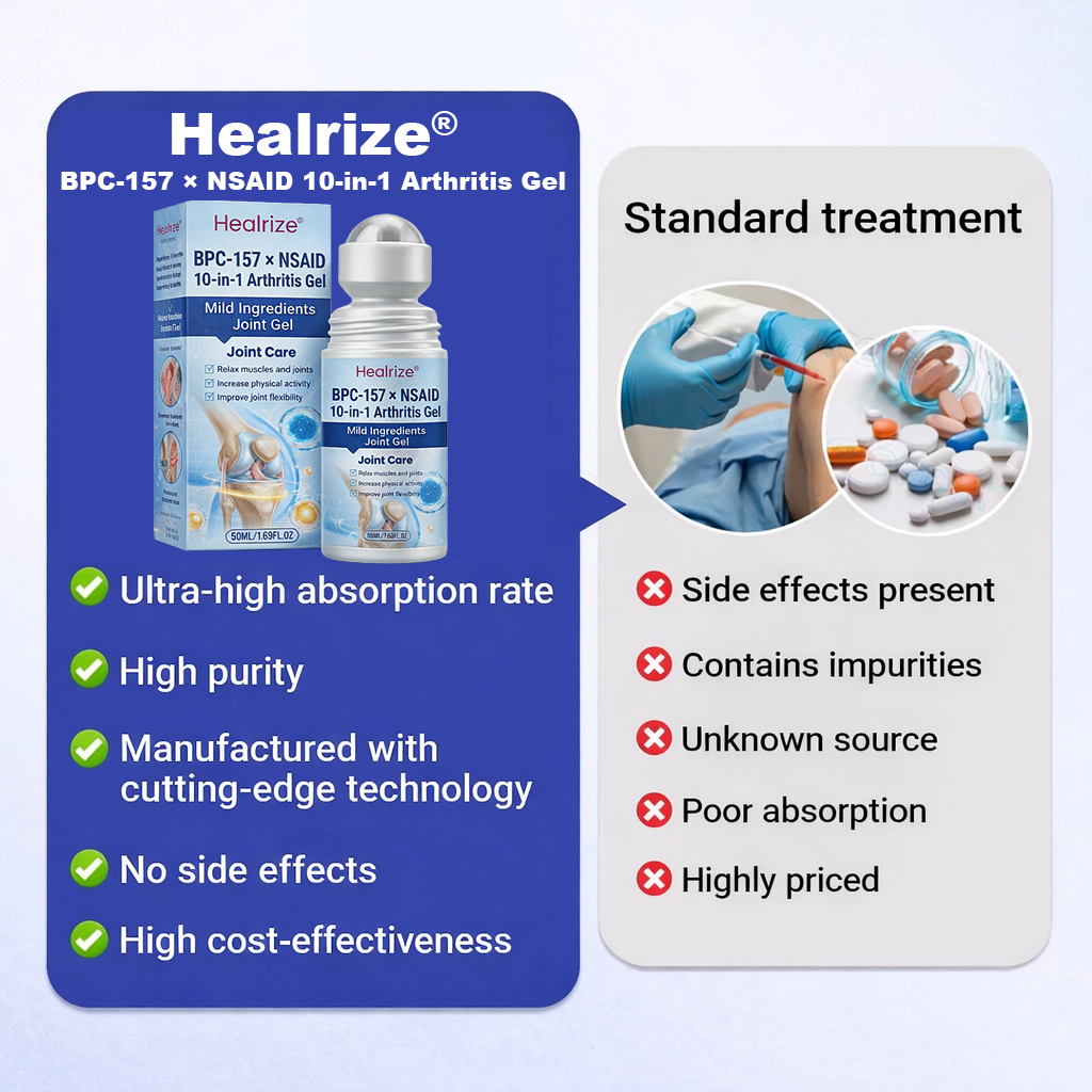 🗽𝐎𝐟𝐟𝐢𝐜𝐢𝐚𝐥 𝐒𝐭𝐨𝐫𝐞 🇺🇸 | Healrize® BPC-157 × NSAID 10-in-1 Arthritis Gel