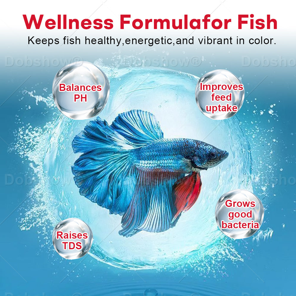 🏆Official Store | Dobshow® Aqua-Purity Pro ⚡ 4-in-1 Action – Clears cloudy water, boosts fish health