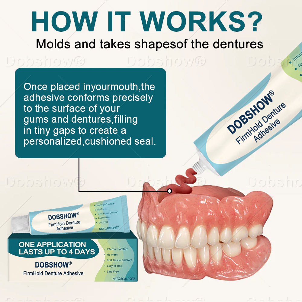 🎅𝘾𝙝𝙧𝙞𝙨𝙩𝙢𝙖𝙨 𝙎𝙖𝙡𝙚 | Dobshow® FirmHold Denture Adhesive