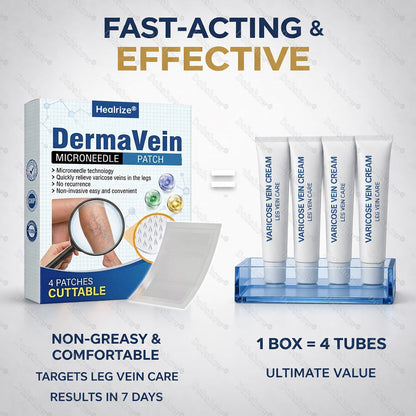 Healrize® DermaVein Microneedle Patch