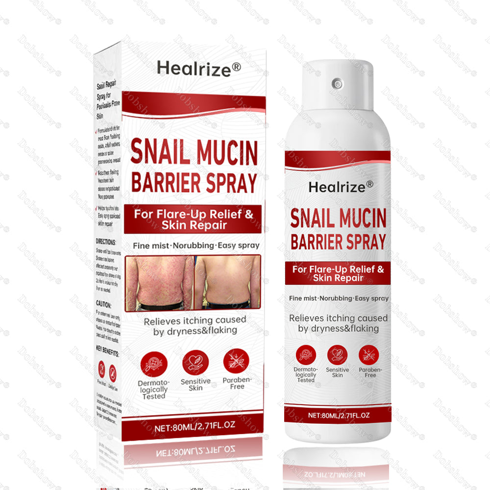 🚀Healrize® Snail Mucin Barrier Spray for Flare-Up Relief & Skin Repair