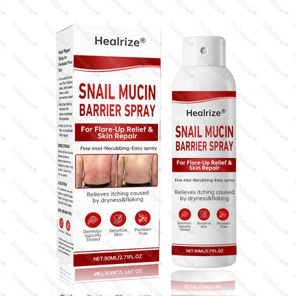 🚀Healrize® Snail Mucin Barrier Spray for Flare-Up Relief & Skin Repair