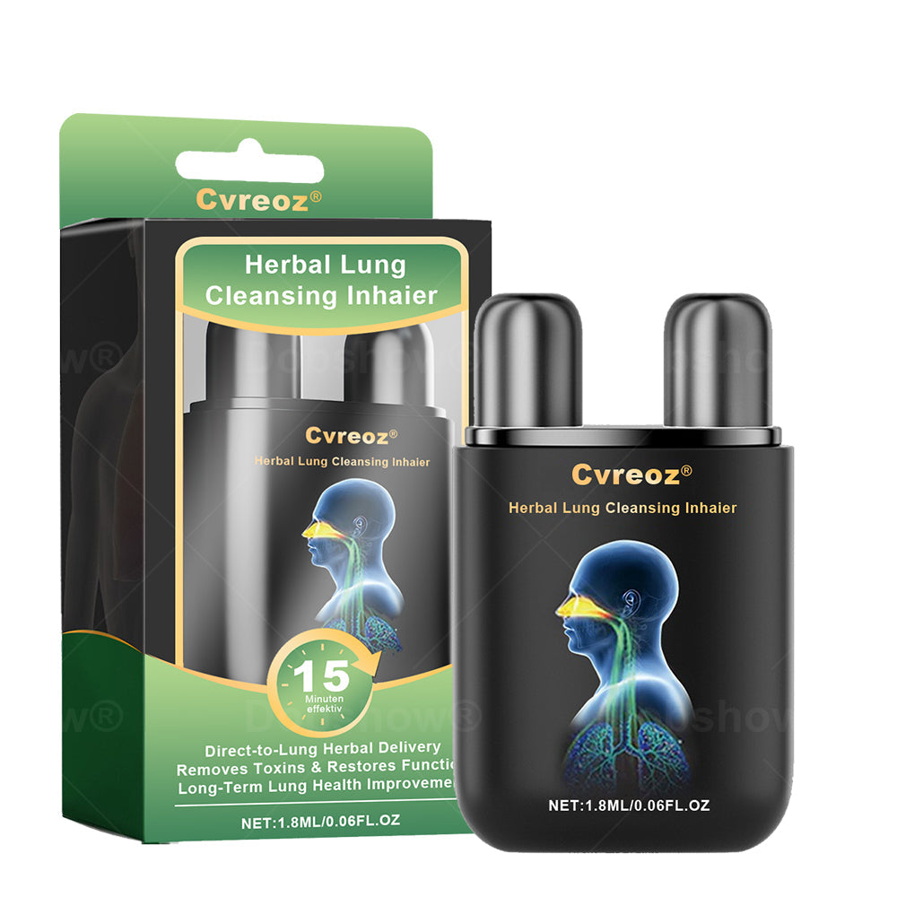 ✅Official Store| 𝐂𝐯𝐫𝐞𝐨𝐳® 𝐇𝐞𝐫𝐛𝐚𝐥 𝐋𝐮𝐧𝐠 𝐂𝐥𝐞𝐚𝐧𝐬𝐢𝐧𝐠 𝐈𝐧𝐡𝐚𝐢𝐞𝐫(🫁Cough, wheezing, shortness of breath, sputum, stuffy nose, bronchitis, bronchitis, allergy symptoms, lung discomfort💝)
