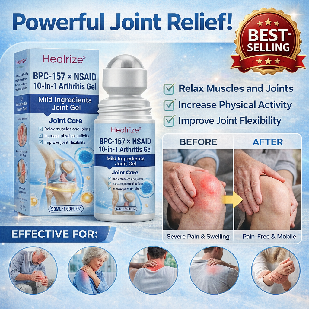 🗽𝐎𝐟𝐟𝐢𝐜𝐢𝐚𝐥 𝐒𝐭𝐨𝐫𝐞 🇺🇸 | Healrize® BPC-157 × NSAID 10-in-1 Arthritis Gel