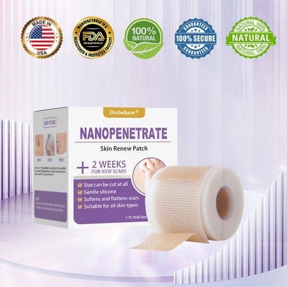 ✅ Complete skin confidence starts here Dobshow® NanoPenetrate Skin Renew Patch ✴️ Effective for all types of scars, stretch marks, blemishes, keloids, keratosis, acne, burns, warts, skin growths, and varicose veins.