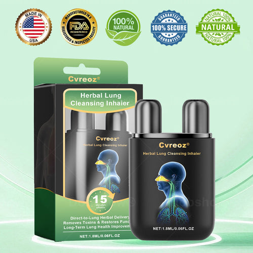 ✅Official Store| 𝐂𝐯𝐫𝐞𝐨𝐳® 𝐇𝐞𝐫𝐛𝐚𝐥 𝐋𝐮𝐧𝐠 𝐂𝐥𝐞𝐚𝐧𝐬𝐢𝐧𝐠 𝐈𝐧𝐡𝐚𝐢𝐞𝐫(🫁Cough, wheezing, shortness of breath, sputum, stuffy nose, bronchitis, bronchitis, allergy symptoms, lung discomfort💝)