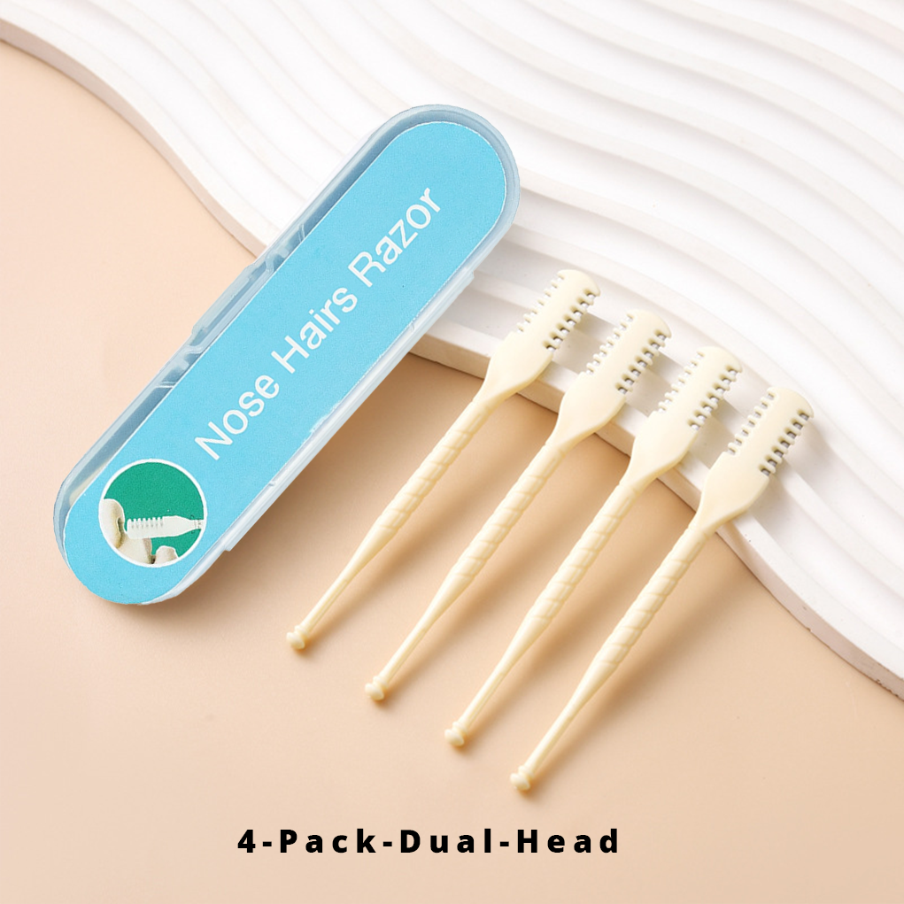 MCOIKY®  2-in-1 Nasal Hair Cutter, 2026 Upgraded Manual 360°