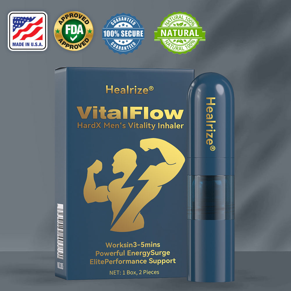 🔥 𝙉𝙚𝙬 𝙔𝙚𝙖𝙧 𝙎𝙖𝙡𝙚  | Healrize® VitalFlow HardX Men‘s Vitality Inhaler