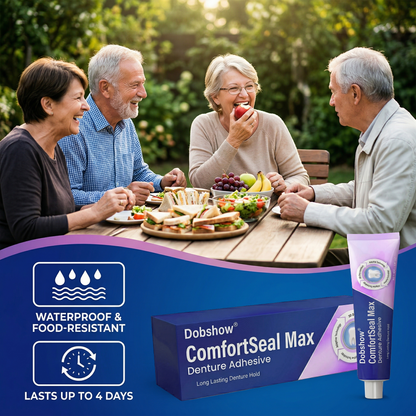 🔥𝙇𝙞𝙢𝙞𝙩𝙚𝙙-𝙏𝙞𝙢𝙚 𝙊𝙛𝙛𝙚𝙧| Dobshow® ComfortSeal Max Denture Adhesive