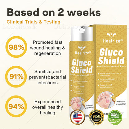 🔥 𝘽𝙚𝙨𝙩 𝙎𝙚𝙡𝙡𝙚𝙧 | Healrize® GlucoShield Bee Venom Wound Spray🐝