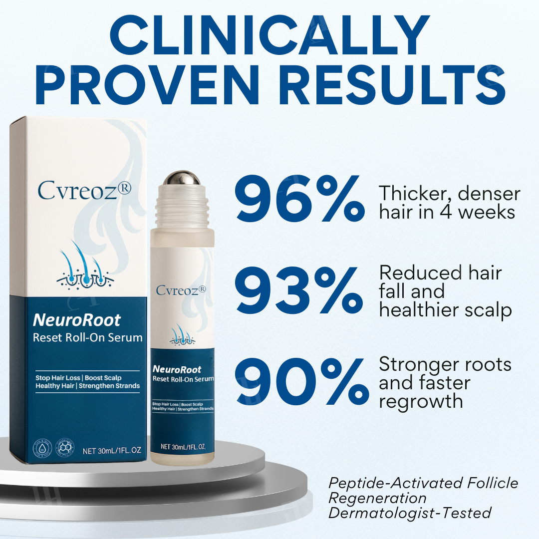 ✨𝙇𝙞𝙢𝙞𝙩𝙚𝙙-𝙏𝙞𝙢𝙚 𝙊𝙛𝙛𝙚𝙧   | Cvreoz® NeuroRoot Reset Roll-On Serum