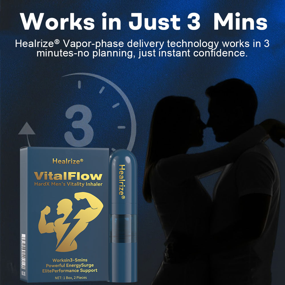 🔥 𝙉𝙚𝙬 𝙔𝙚𝙖𝙧 𝙎𝙖𝙡𝙚  | Healrize® VitalFlow HardX Men‘s Vitality Inhaler