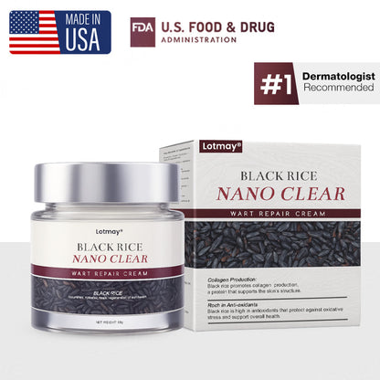 🔥𝙎𝙥𝙚𝙘𝙞𝙖𝙡 𝙋𝙧𝙤𝙢𝙤𝙩𝙞𝙤𝙣 | Lotmay® BlackRice Nano Clear Wart Repair Cream