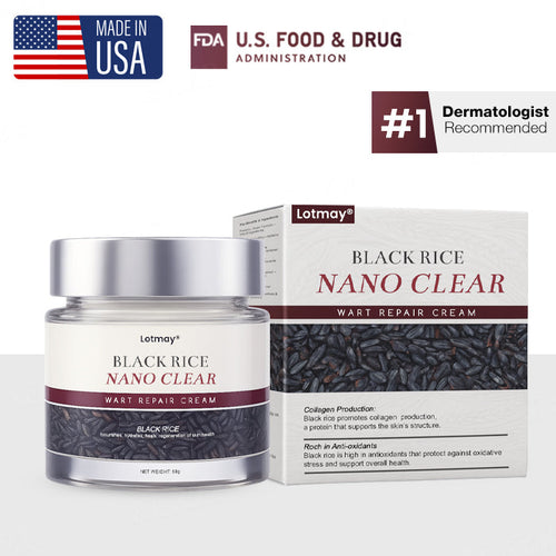 🔥𝙎𝙥𝙚𝙘𝙞𝙖𝙡 𝙋𝙧𝙤𝙢𝙤𝙩𝙞𝙤𝙣 | Lotmay® BlackRice Nano Clear Wart Repair Cream