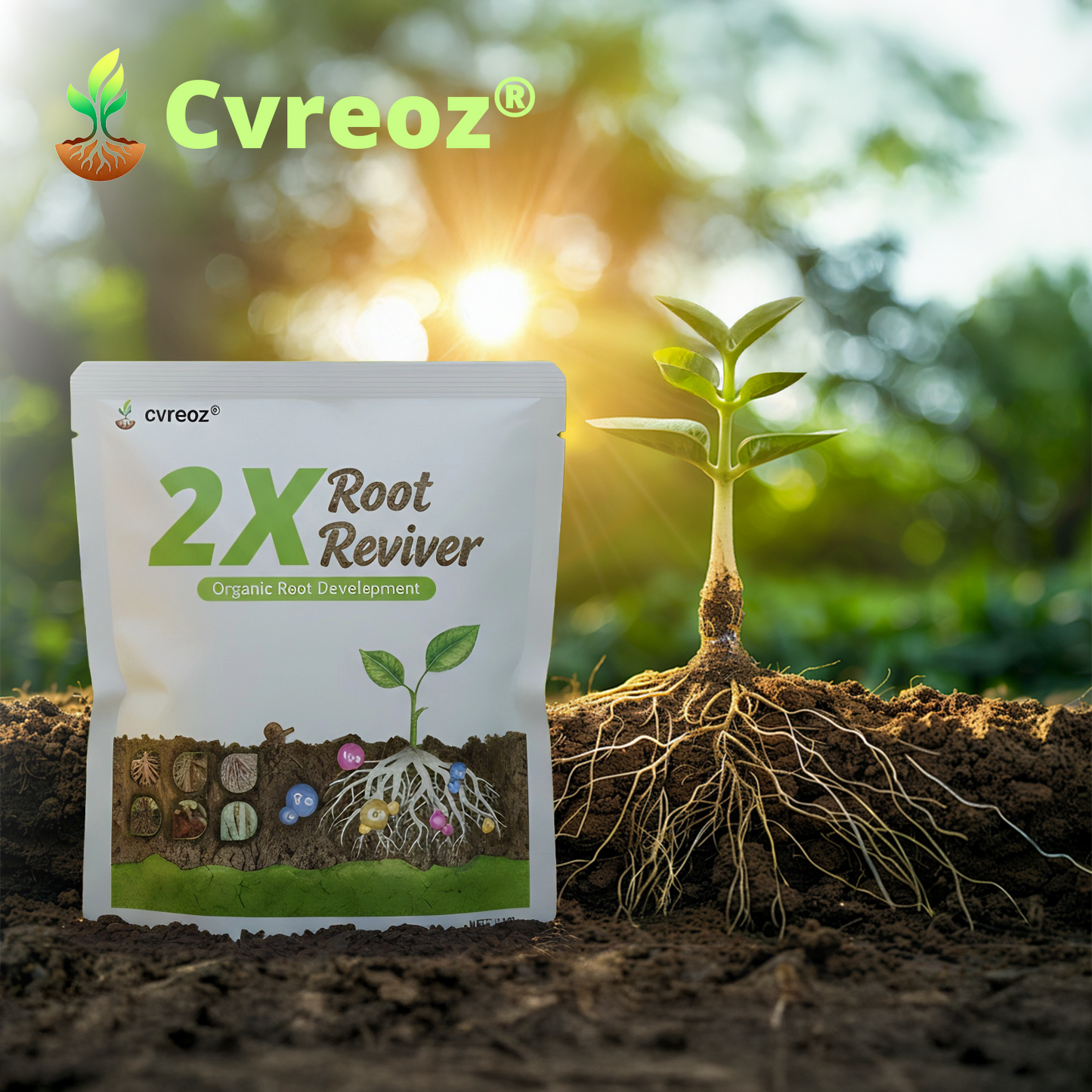 🔥 Upgraded 2025- 60% OFF | Cvreoz®2X Root Reviver