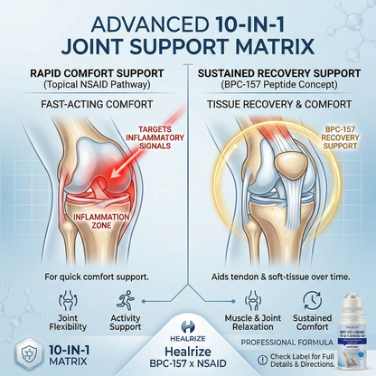 🗽𝐎𝐟𝐟𝐢𝐜𝐢𝐚𝐥 𝐒𝐭𝐨𝐫𝐞 🇺🇸 | Healrize® BPC-157 × NSAID 10-in-1 Arthritis Gel