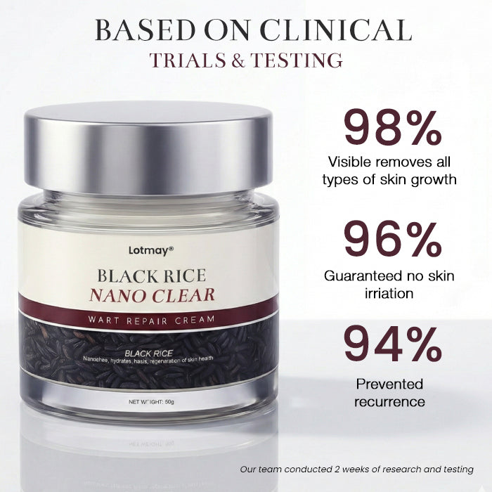 🔥𝙎𝙥𝙚𝙘𝙞𝙖𝙡 𝙋𝙧𝙤𝙢𝙤𝙩𝙞𝙤𝙣 | Lotmay® BlackRice Nano Clear Wart Repair Cream