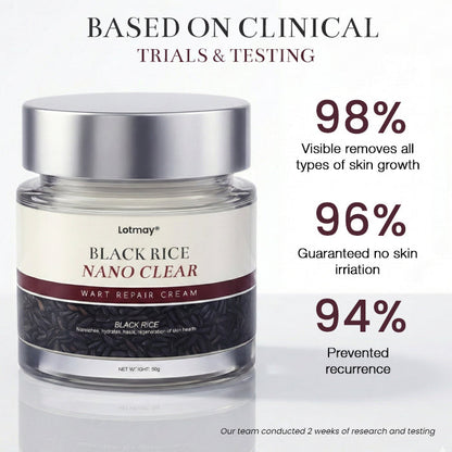 🔥𝙎𝙥𝙚𝙘𝙞𝙖𝙡 𝙋𝙧𝙤𝙢𝙤𝙩𝙞𝙤𝙣 | Lotmay® BlackRice Nano Clear Wart Repair Cream