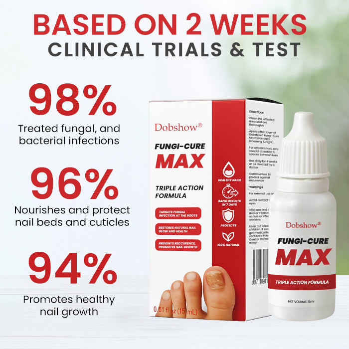 Dobshow® Fungi-Cure Max – Fast-Acting Relief for Fungal Nail Infections