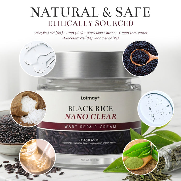 🔥𝙎𝙥𝙚𝙘𝙞𝙖𝙡 𝙋𝙧𝙤𝙢𝙤𝙩𝙞𝙤𝙣 | Lotmay® BlackRice Nano Clear Wart Repair Cream