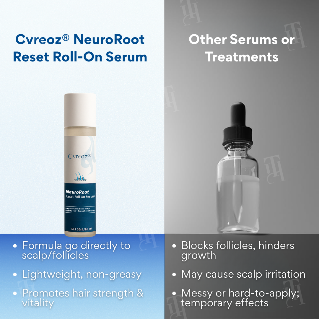 ✨𝙇𝙞𝙢𝙞𝙩𝙚𝙙-𝙏𝙞𝙢𝙚 𝙊𝙛𝙛𝙚𝙧   | Cvreoz® NeuroRoot Reset Roll-On Serum