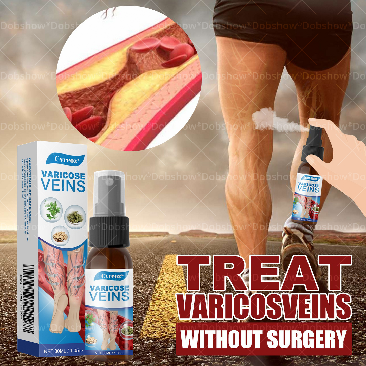 Cvreoz® Varicose Veins Comfort Spray
