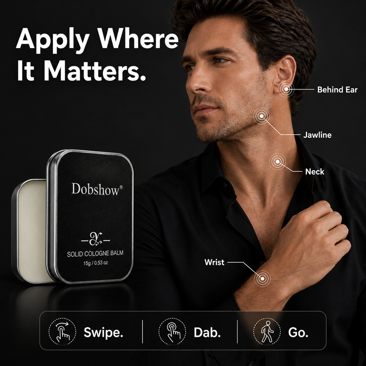 Dobshow® Solid Cologne Balm