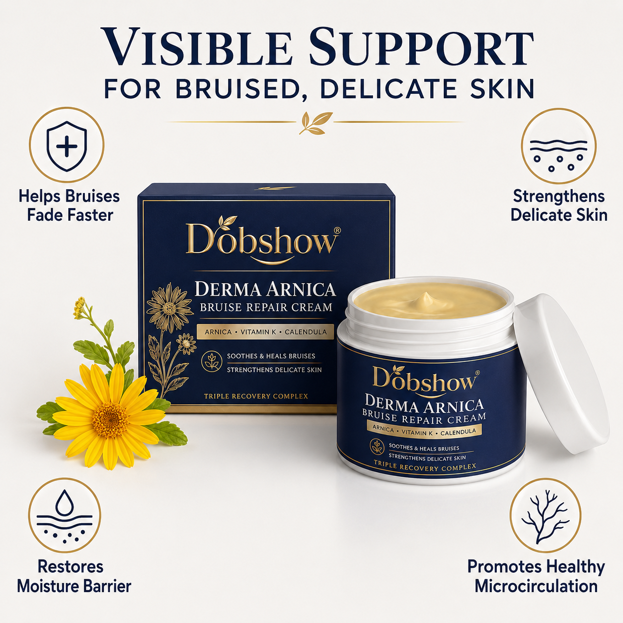 Dobshow® Derma Arnica Bruise Repair Cream