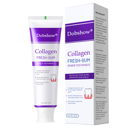 Dobshow® Collagen Fresh-Gum Renew Toothpaste
