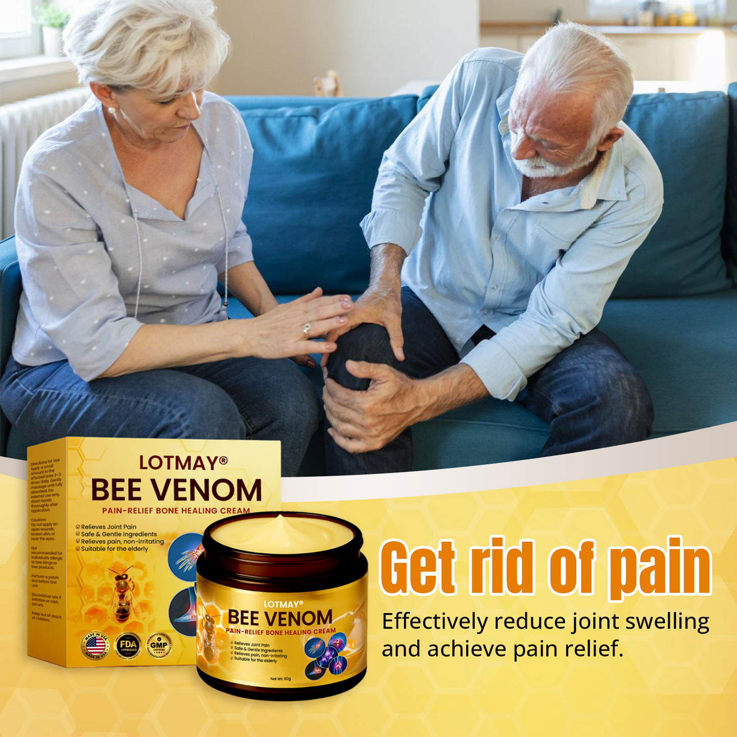 LOTMAY® Bee Venom Pain-Relief Bone Healing Cream
