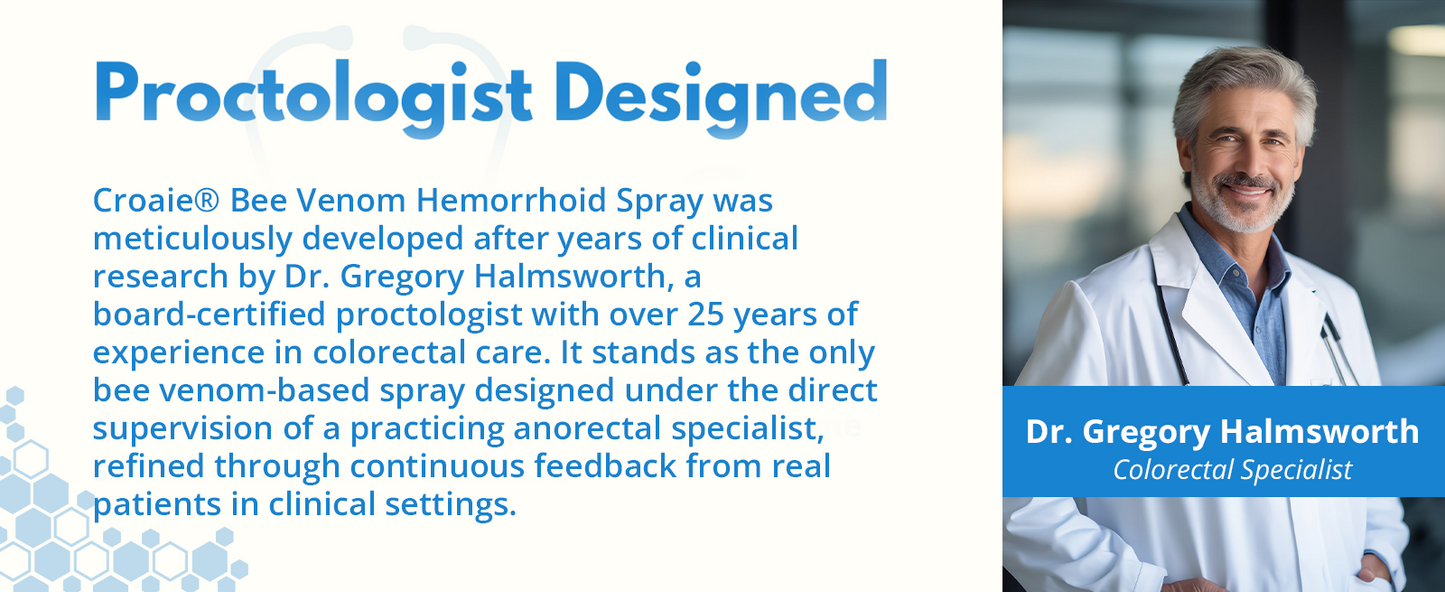 Croaie® Bee Venom Hemorrhoid Spray