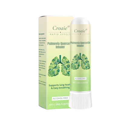 Croaie® Pulmovia Quercetin Inhaler — Deep Lung Detox  Natural Relief for Cough & Shortness of Breath