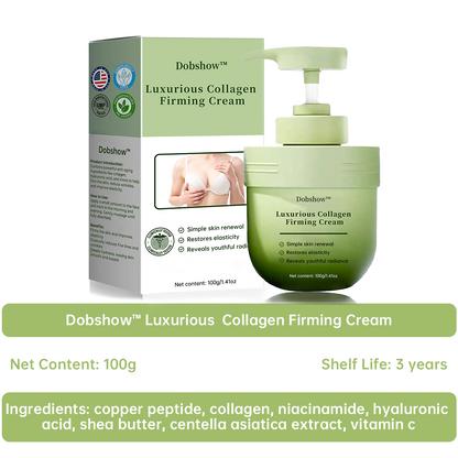 ✅Dobshow™ Luxury Collagen Peptide Firming Cream - Natural Ingredients - 🎖️Clinically Proven🎖️